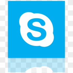 Png Icon - Social Media Icon Png Grey, Transparent Png - skype icons png
