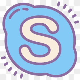 Skype Icons Download For Free - Skype Icon Drawing, HD Png Download - skype icons png