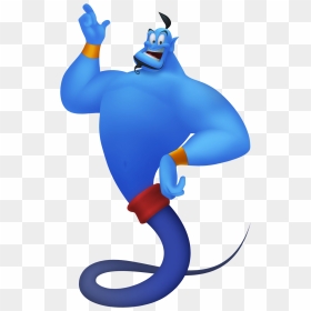 Genie Aladdin, HD Png Download - disney clipart png