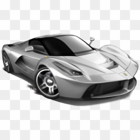 Laferrari, HD Png Download - hotwheels png