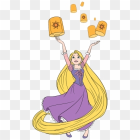 Tangled Clipart, HD Png Download - disney clipart png