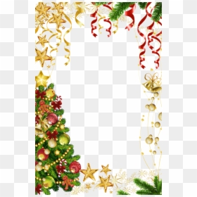 Transparent Background Christmas Border Png, Png Download - holiday borders png