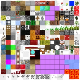 Minecraft Texture Pack Sheet, HD Png Download - terrain.png
