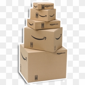 Amazon Boxes, HD Png Download - amazon box png