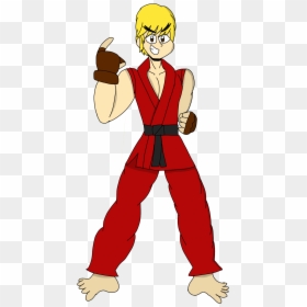 Cartoon, HD Png Download - street fighter ken png