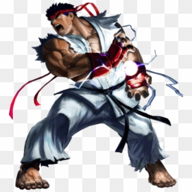 Street Fighter Ryu 3d, HD Png Download - street fighter ken png