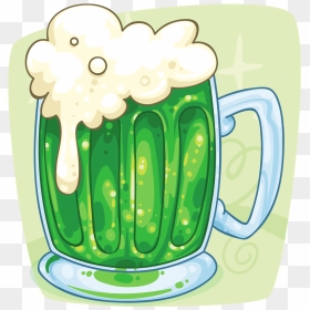 Cartoon, HD Png Download - green beer png