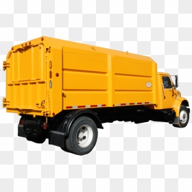 Concord Road Equipment Yellow Leaf Box Truck - Truck, HD Png Download - box truck png