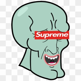 Squidward Funny , Png Download - Funny Happy Spongebob Meme, Transparent Png - handsome squidward png