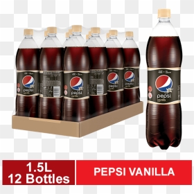 Pepsi Black Vanilla, HD Png Download - pepsi bottle png