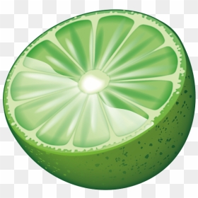 Lime Emoji Png, Transparent Png - lemon emoji png