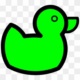 Green Duck Clipart, HD Png Download - duck clipart png