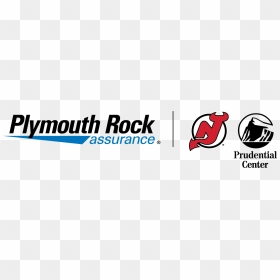 Devils Logo With Plymouth Rock Assurance Logo - New Jersey Devils, HD Png Download - prudential logo png