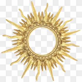 Picture Frame, HD Png Download - gold starburst png