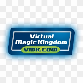 Virtual Magic Kingdom , Png Download - Electric Blue, Transparent Png - magic kingdom logo png