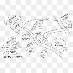 Line Art, HD Png Download - dunder mifflin logo png