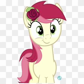 Smirk Vector Clip Art - My Little Pony Roseluck, HD Png Download - smirk png