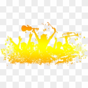Music Festival Festival Background, HD Png Download - music background png