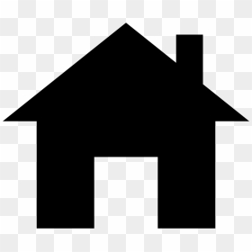 Small House With Chimney - Instagram Home Icon Vector, HD Png Download - chimney png