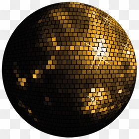 High Quality Disco Ball Cliparts For Free - Black Disco Ball Png, Transparent Png - gold disco ball png