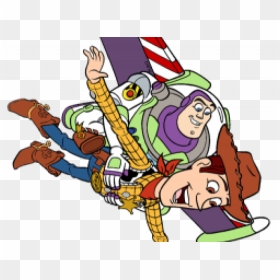Transparent Hump Day Clipart - Woody And Buzz Cartoon, HD Png Download - toy story alien png