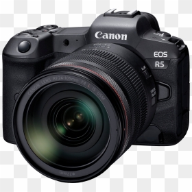 Canon Eos R5 - Eos R5, HD Png Download - camera frame png