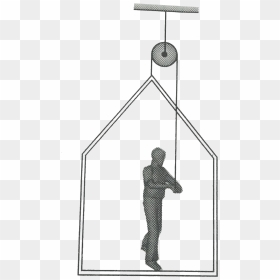 Standing, HD Png Download - rope frame png