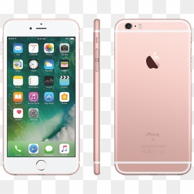 Iphone 6s Plus 128gb Rose Gold - Iphone 6s Plus Pic Gold, HD Png Download - iphone 6s plus png