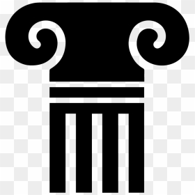 Greek Column Icon - Greek Column Icon Png, Transparent Png - greek column png