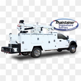 Aluminum Service Body Foreground Image - Tow Truck, HD Png Download - box truck png