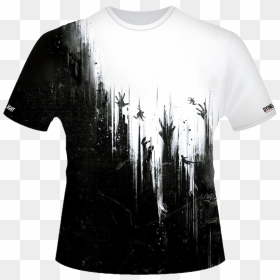 Dying Light T-shirt Black & White - Tee Shirt Dying Light, HD Png Download - dying light png