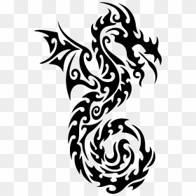 Tattoo Chinese Dragon Japanese Dragon Drawing - Tattoo Chinese Dragon Drawing, HD Png Download - japanese dragon png