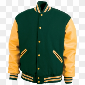 True Star Industries - Green College Jacket, HD Png Download - yellow jacket png