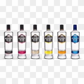 Russian Bear Vodka Flavours, HD Png Download - russian vodka png