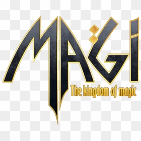 Magi The Labyrinth Of Magic Logo, HD Png Download - magic kingdom logo png
