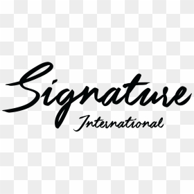 Signature International - Calligraphy, HD Png Download - thug life blunt png