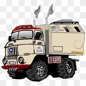 Trucking Vector Box Truck - Ifa W 50, HD Png Download - box truck png