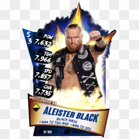 Aleister Black Wwe Supercard , Png Download - Aleister Black Wwe Supercard, Transparent Png - aleister black png