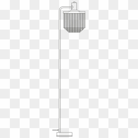 Fringe Floor Lamp Illustration - Lampshade, HD Png Download - floor lamp png