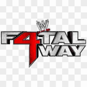 Wwe Fatal - Wwe Fatal 4 Way Logo, HD Png Download - wwe 2k17 logo png