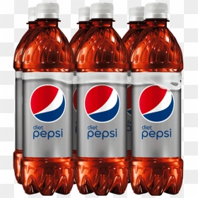 Diet Pepsi Bottle - Diet Pepsi 6 Pack, HD Png Download - pepsi bottle png