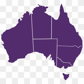 Wine Growing Areas Australia Clipart , Png Download - Eastern Grey Kangaroo Distribution Map, Transparent Png - leukemia ribbon png