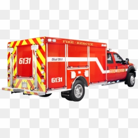 Fire Utility Truck, HD Png Download - box truck png