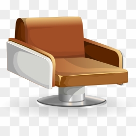 Chair From Glitch Clip Arts - Chair, HD Png Download - barber chair png