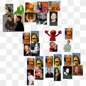 Muppet Wiki Behind The Scenes Sesame Street Elmo"s - Sesame Street Behind The Scenes Muppet, HD Png Download - sesame street sign png