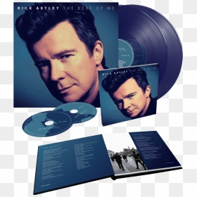 The Best Of Me Deluxe 2cd Limited Edition Clear - Rick Astley The Best Of Me, HD Png Download - rick astley png