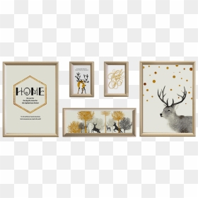 Reindeer, HD Png Download - hanging ornaments png