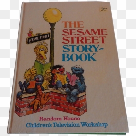The Sesame Street Storybook Featuring Jim Henson"s - Sesame Street Storybook, HD Png Download - sesame street sign png