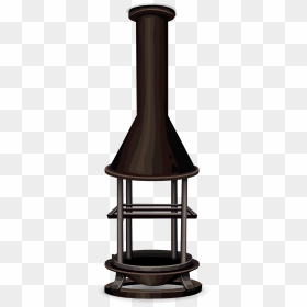 Fireplace, HD Png Download - chimney png