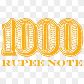 1000 Rupee Note - Illustration, HD Png Download - rupee png
